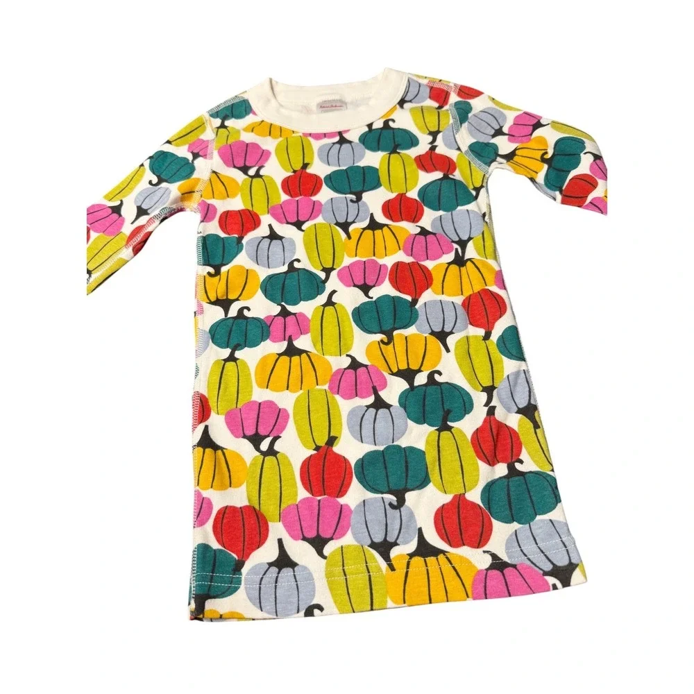 Hanna Andersson Kids Organic Cotton Pumpkin Pajama Set Multicolor Size 6-7 120cm